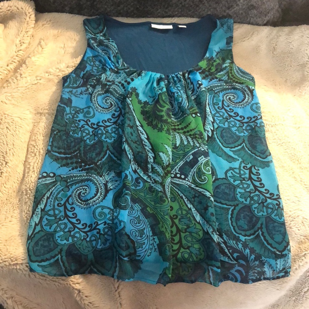 🎉4 for $20 NY&CO Sleeveless Blouse, size Medium